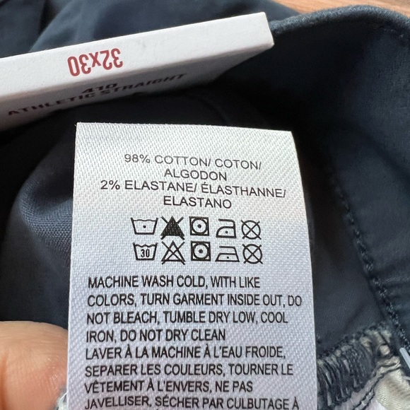 NWT Lucky Brand Men's Dark Blue Slim Straight Jeans. 410 Athletic Straight - Picture 8 of 9